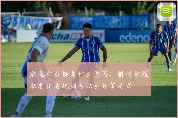 欧冠积分榜是什么意思:解析欧冠联赛排名规则与积分计算方式