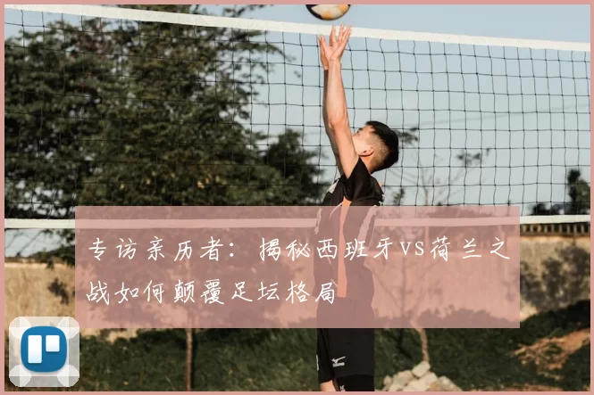 专访亲历者：揭秘西班牙vs荷兰之战如何颠覆足坛格局